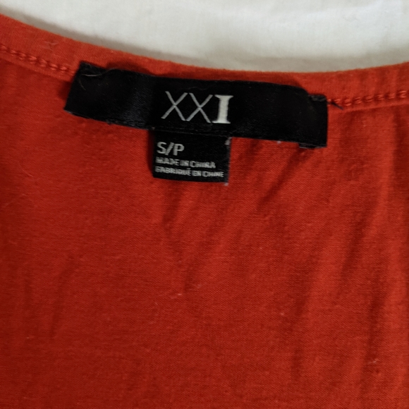 XXI Forever 21 Lace Tank in Burnt Orange - Picture 3 of 4